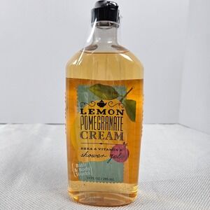 Bath Body Works Lemon Pomegranate Cream Shower Gel‎ 10oz Signature Collection